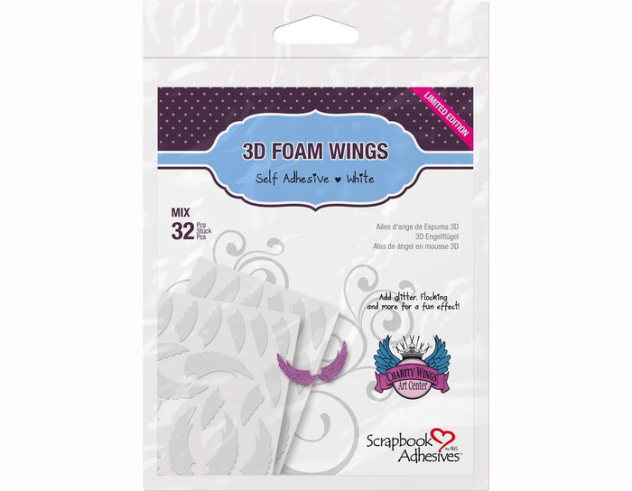 Scrapbook Adhesives by 3L Adhésif mousse 3D ailes blanc surtido 32u. Scrapbook Adhesives by 3L Adhésif mousse 3D ailes blanc surtido 32u.