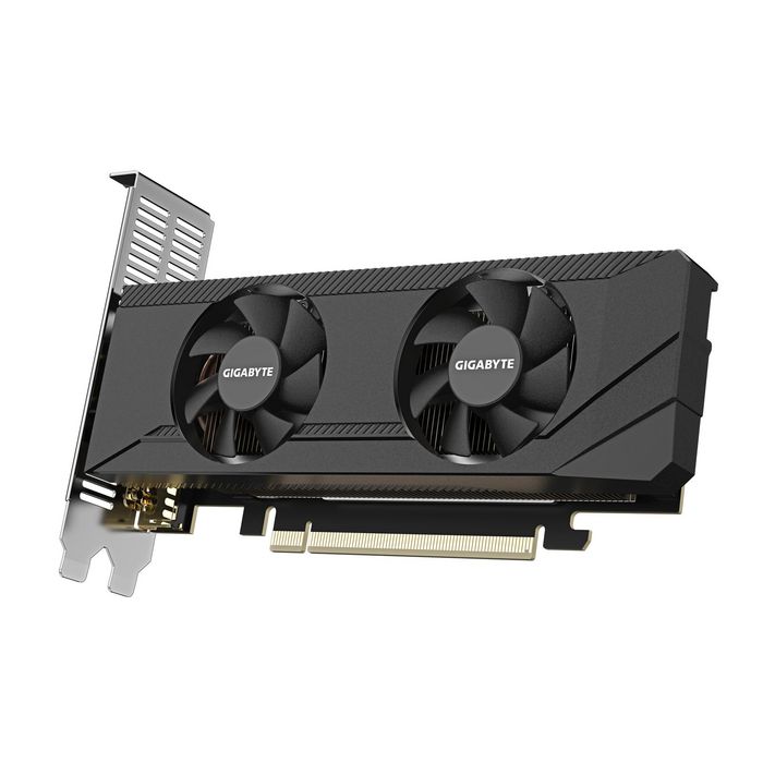 Gigabyte NVIDIA GeForce RTX 3050 6GB GDDR6 - Carte Graphique Gaming PCIe 4.0 avec 2x HDMI 2.1 et 2x DisplayPort 1.4a - Design Bas Profil et Système de Refroidissement Performant
