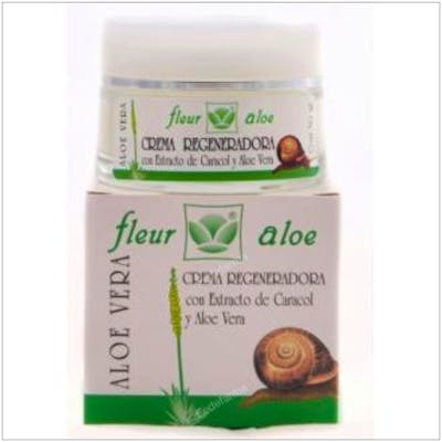 FLEURALOE Crema Regeneradora Extrait de Caracol et Aloe Vera 50 ml FLEURALOE Crema Regeneradora Extrait de Caracol et Aloe Vera 50 ml
