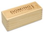 Cayro - Domino Competicion - Jeu de domino en bois - Boîte en bois 18 x 6.9 x 8 cm - Langues : espagnol, anglais, français, italien, portugais, allemand