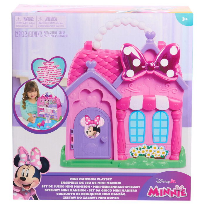 Disney Mini Manoir Minnie avec figurine et accessoires