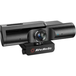 Avermedia Live Streamer CAM 513 - Webcam 4K Ultra HD avec Grand Angle, Focus Fixe et USB 3.0 pour Streaming et Visioconférence