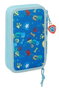 Safta Plumier double Paw Patrol Pups Rule Bleu 28 pièces