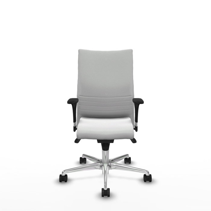 Piqueras Y Crespo Silla Albacete confidente, Blanc, Mécanisme Synchrone, Base Aluminium Piqueras Y Crespo Silla Albacete confidente, Blanc, Mécanisme Synchrone, Base Aluminium
