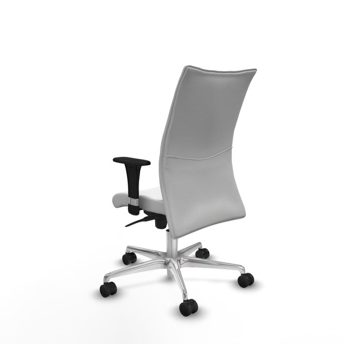 Piqueras Y Crespo Silla Albacete confidente, Blanc, Mécanisme Synchrone, Base Aluminium Piqueras Y Crespo Silla Albacete confidente, Blanc, Mécanisme Synchrone, Base Aluminium
