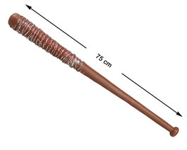 Louisville Slugger Bate de baseball en bois vieilli 75 cm pour déguisement Halloween, zombie ou cosplay post-apocalyptique - Aspect réaliste