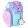 LOUNGEFLY Sac à dos Bolso mochila Daisy & Minnie Disney - 21 cm - Taille : 17 x 10 x 21 cm