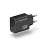 Esperanza Chargeur mural EZC104K Noir