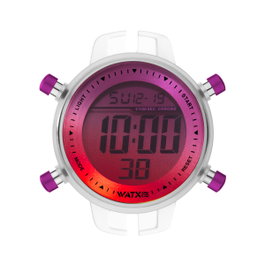 Watxandco RWA1037 Montre Digitale Femme Transparente