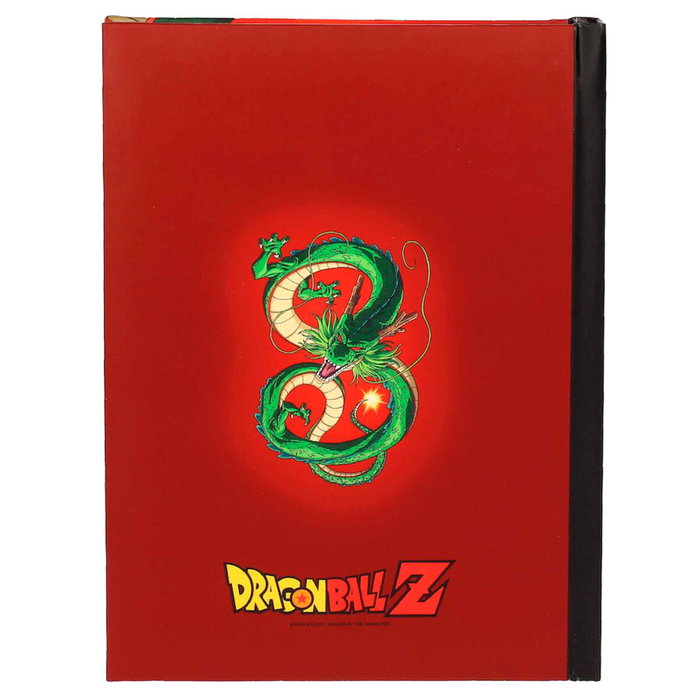 SD TOYS Carnet A5 Dragon Ball Shenron avec LED - 210 x 155 mm - Agenda, bloc-notes SD TOYS Carnet A5 Dragon Ball Shenron avec LED - 210 x 155 mm - Agenda, bloc-notes