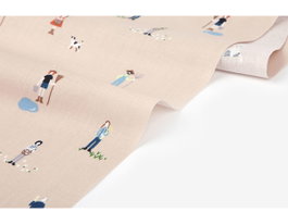 Dailylike Tissu coton farm enfant 1,10m x 3m épaisseur 20C