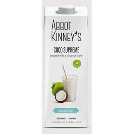 Abbot Kinney's Boisson Végétale Coco Supreme 1L x6 Bio Vegan