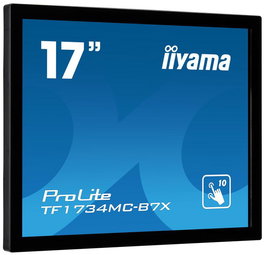 iiyama TF1734MC-B7X - Moniteur tactile Open Frame 17" (1280x1024) - Tactile capacitif projeté 10 points, IP65, VGA/HDMI/DisplayPort/USB