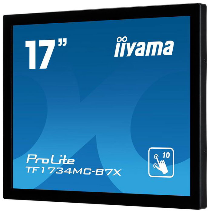 iiyama TF1734MC-B7X - Moniteur tactile Open Frame 17" (1280x1024) - Tactile capacitif projeté 10 points, IP65, VGA/HDMI/DisplayPort/USB