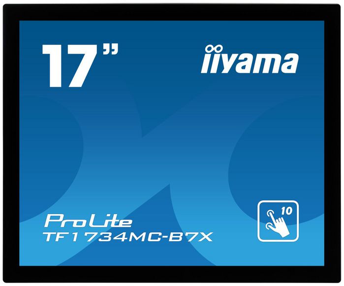 iiyama TF1734MC-B7X - Moniteur tactile Open Frame 17" (1280x1024) - Tactile capacitif projeté 10 points, IP65, VGA/HDMI/DisplayPort/USB
