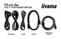 iiyama TF1734MC-B7X - Moniteur tactile Open Frame 17" (1280x1024) - Tactile capacitif projeté 10 points, IP65, VGA/HDMI/DisplayPort/USB