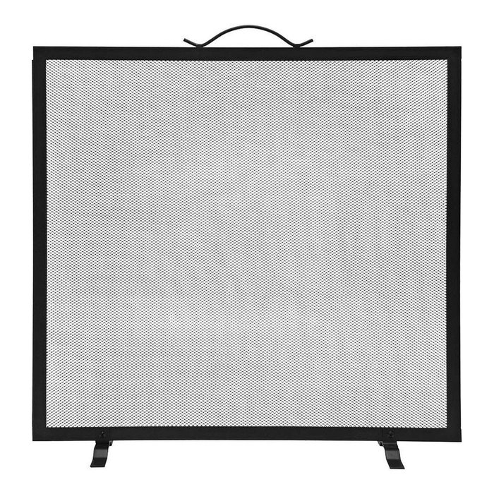 Parre-feu pour cheminée EDM 85748 Noir 60 x 0,5 x 60 cm Parre-feu pour cheminée EDM 85748 Noir 60 x 0,5 x 60 cm