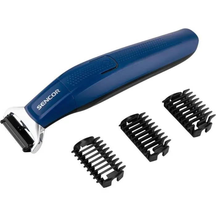 Sencor Tondeuse à Cheveux SHP 0450BK sans fil avec 3 peignes (1, 3, 5 mm), lames inox, autonomie 45 min, recharge USB