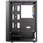 Antec AX27 Boîtier PC Gaming ATX avec 4 Ventilateurs ARGB et Panneau en Verre Trempé