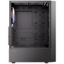 Antec AX27 Boîtier PC Gaming ATX avec 4 Ventilateurs ARGB et Panneau en Verre Trempé