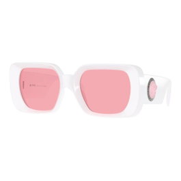 Versace VE4473U-31484 Lunettes de soleil rose et blanc