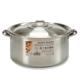 KINVARA Cacerola en aluminium 4 L - Plata
