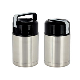 KINVARA Lot de 6 Thermos pour Nourriture 1L Acier