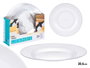 Leknes Assiette Ronde Transparente 20.5 cm Plastique PS (Set de 48)
