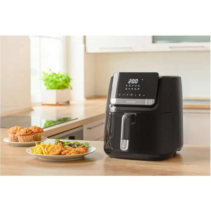 Sencor SFR 6550BK Airfryer 6,5L Noir Sencor SFR 6550BK Airfryer 6,5L Noir