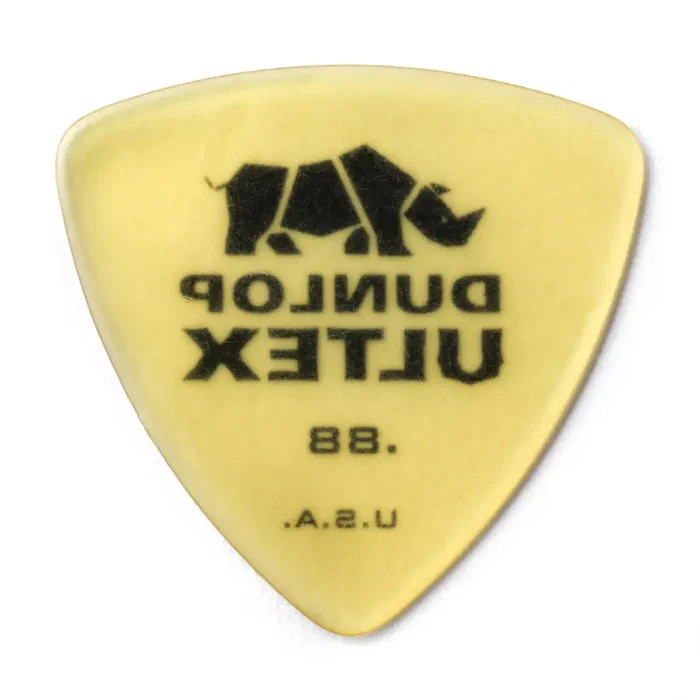 DUNLOP Pack de 72 médiators Ultex® Triangle ambre - 0.88 mm DUNLOP Pack de 72 médiators Ultex® Triangle ambre - 0.88 mm