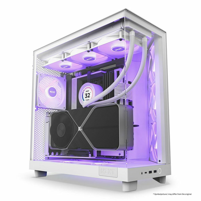 NZXT H6 Flow RGB Blanc