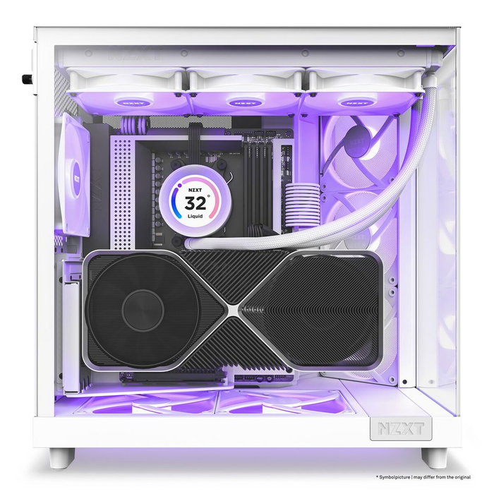 NZXT H6 Flow RGB Blanc