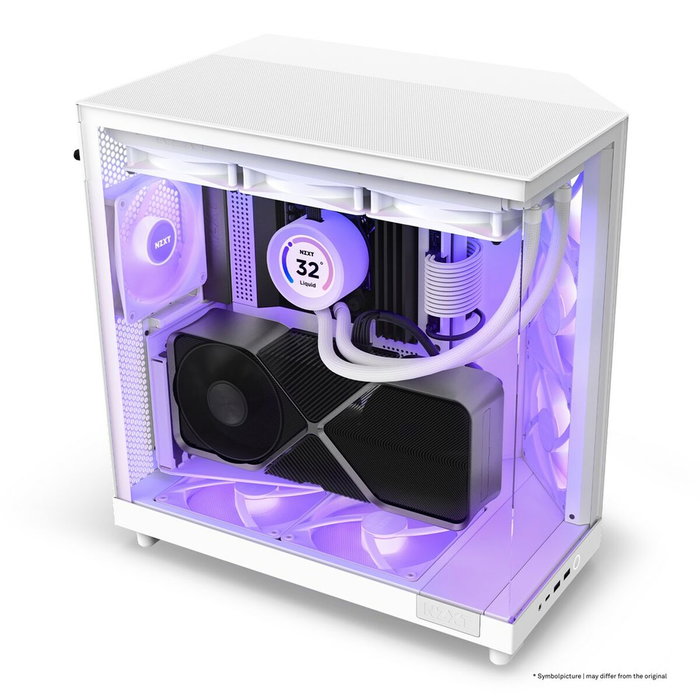 NZXT H6 Flow RGB Blanc
