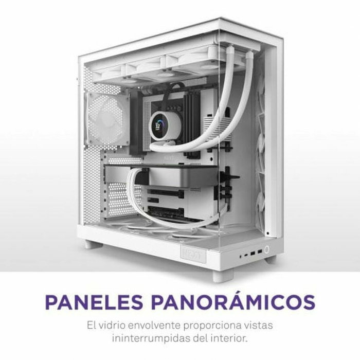 NZXT H6 Flow RGB Blanc