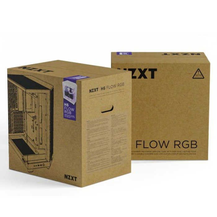 NZXT H6 Flow RGB Blanc