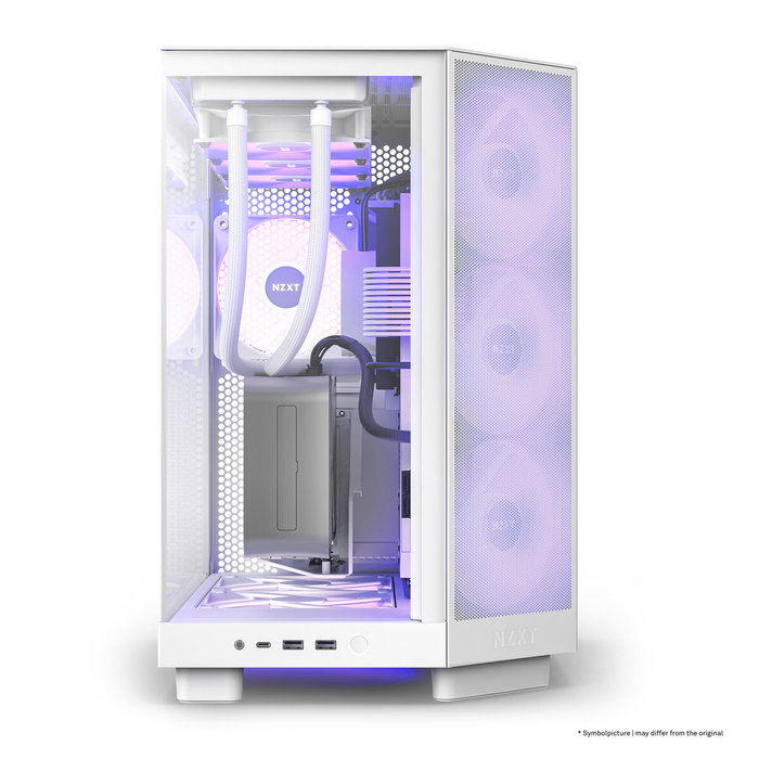 NZXT H6 Flow RGB Blanc