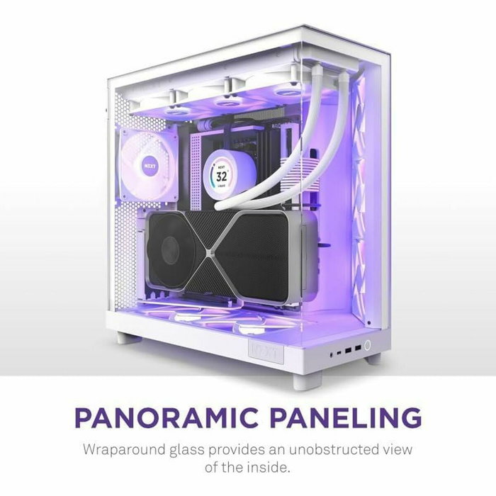 NZXT H6 Flow RGB Blanc