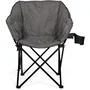 Kampa TUBB Chair Grey - Fauteuil pliable rembourré Gris