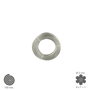 WOLFPACK LINEA PROFESIONAL Câble Galvanisé 2 mm (Rouleau 100 Mètres)