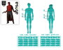 Déguisement Démontre Rouge Avec T-Shirt Musclé et Longue Cape pour Adulte Taille XL, Polyester, Halloween, Carnaval, Fête