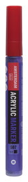 Amsterdam Marqueur acrylique 4 mm Bleu Outremer Violet 507