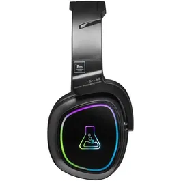 The G-Lab Casque Gamer Sans Fil KORP-PROMETHIUM avec Microphone, RGB, Bluetooth, Compatible PC, PS4, Xbox One - Noir