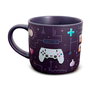 PUCKATOR Tasse Mug Game Over en Porcelaine 470 ml - Lavable Lave-Vaisselle et Passable au Micro-Ondes
