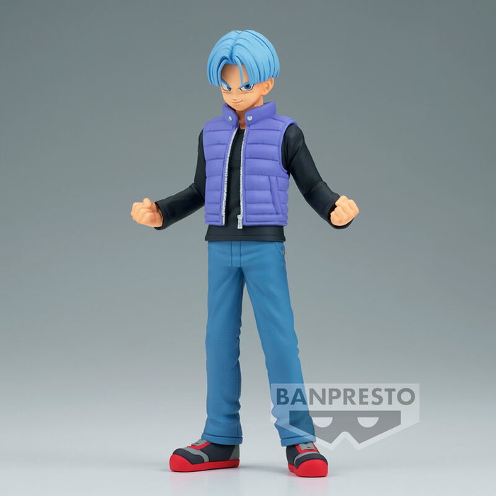 BANPRESTO - Figurine Trunks Super Héros Dragon Ball Super - 15 cm