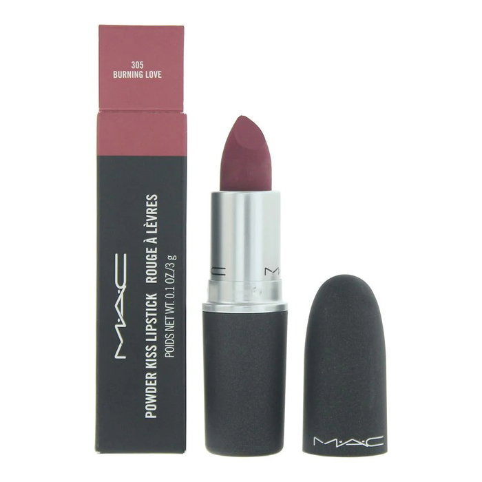 MAC Powder Kiss Rouge à lèvres crème 905 Amour ardent 3 g MAC Powder Kiss Rouge à lèvres crème 905 Amour ardent 3 g