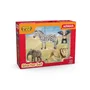 Schleich 42721 Wild Life - Figurines Mes premiers animaux d'Afrique, Lot de 4, Jouet éducatif dès 3 ans