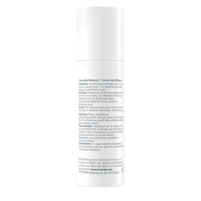 Neostrata RESURFACE Crème Haute Puissance Hydratante Repulpante Visage 30 ml