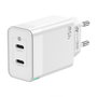 Chargeur mural Aisens ASCH-45W2P005-W Blanc 45 W