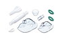 Beurer IH-40 Inhalateur Ultrasonique Silencieux avec Masques pour la Famille - Chambre de Nébulisation Bleue et Flux d'Air Réglable