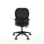 PIQUERAS Y CRESPO Chaise Alocén Synchrone Marron/Noir